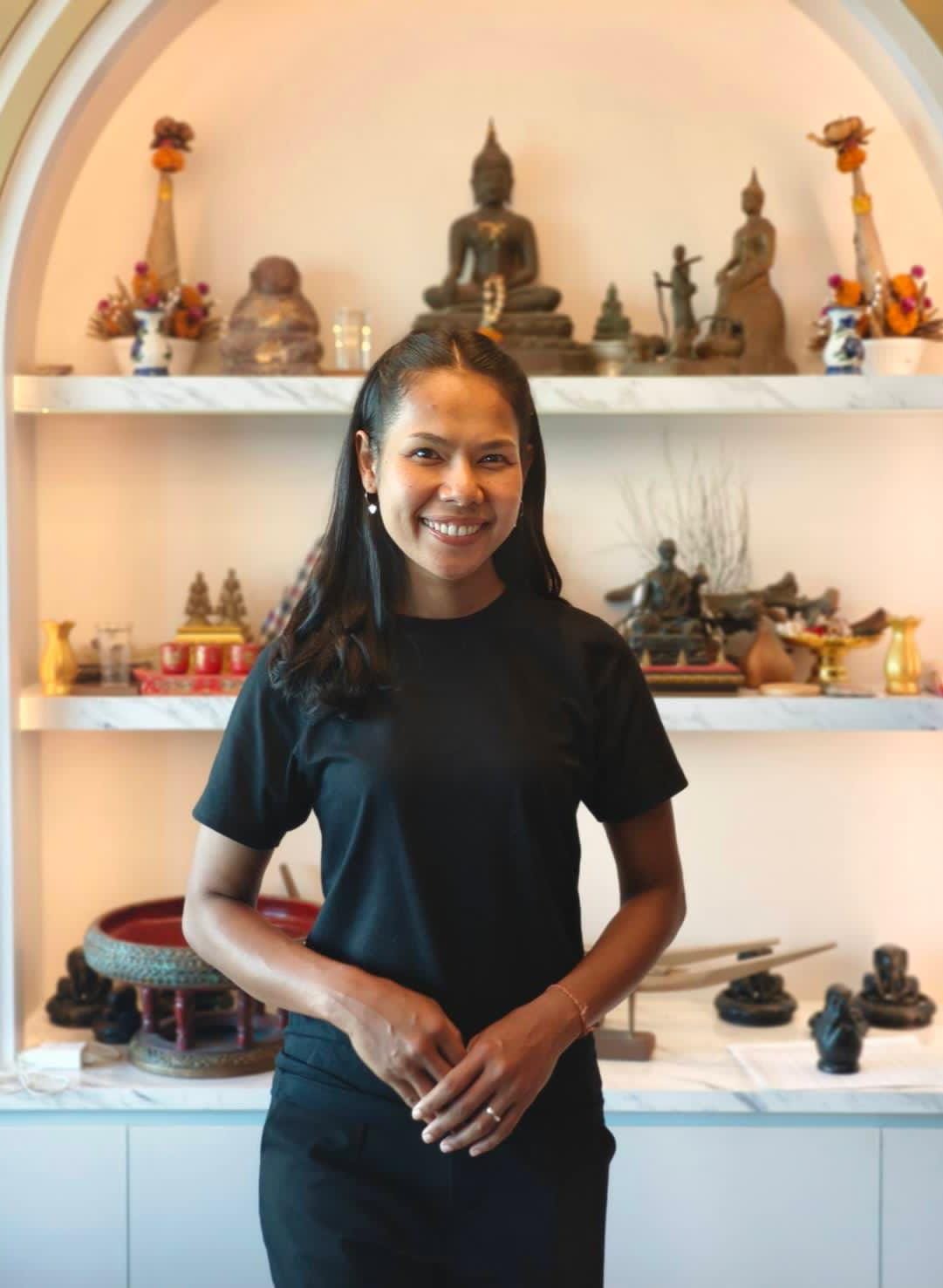 Jib, terapeuta tailandesa de Kunrathai