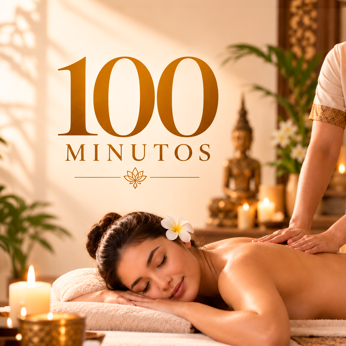 Masaje Kunrathai con aromaterapia de 100 minutos